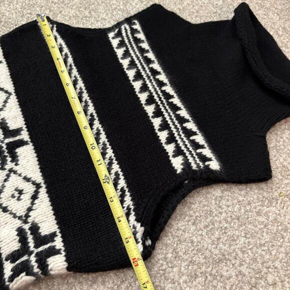 Ralph Lauren Collection Cashmere Turtleneck Sweater Aztec Native Top Runway 1999 - Picture 7 of 8